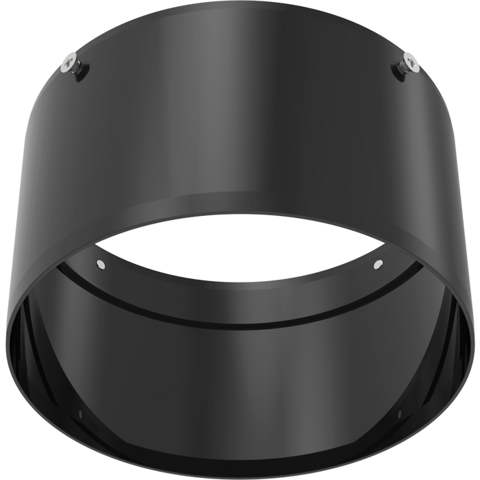 RAB Track22 Track Light Large Black Snoot (TK22LB-S)