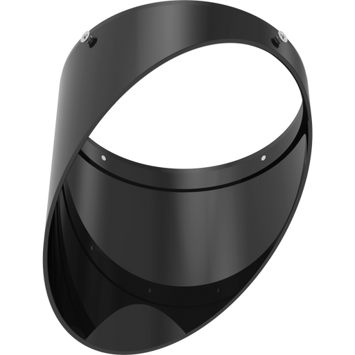 RAB Track22 Track Light Large Black Wall Wash (TK22LB-WW)