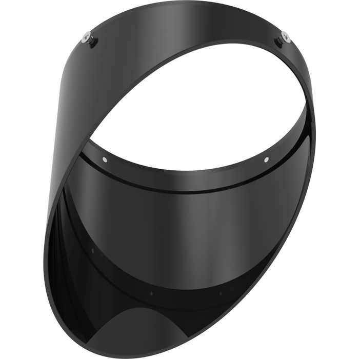 RAB Track22 Track Light Large Black Wall Wash (TK22LB-WW)