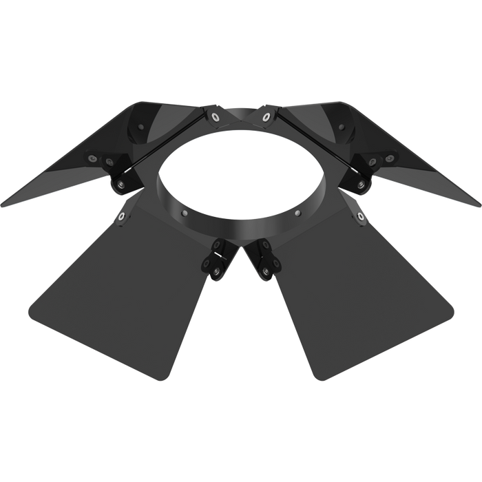 RAB Track22 Track Light Medium Black Barn Door (TK22MB-BD)