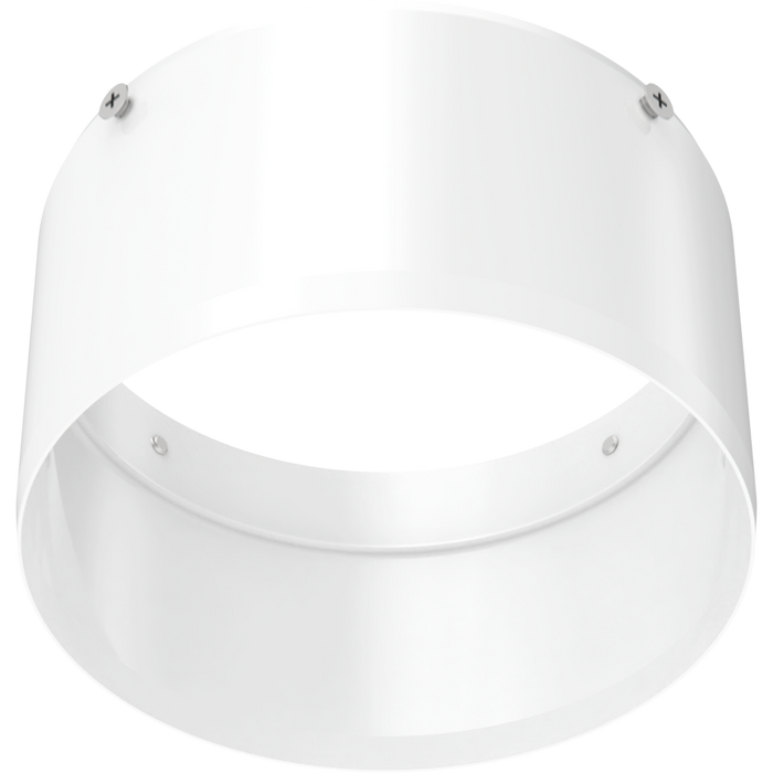 RAB Track22 Track Light Small White Snoot (TK22S-S)