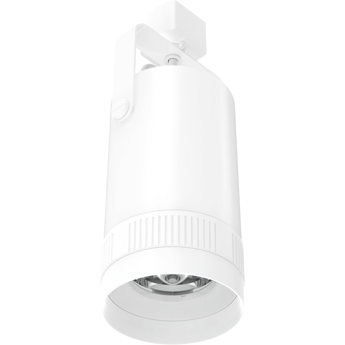 RAB Track22 Track Light Medium Wattage/CCT Selectable 20W/15W/10W 2700K/3000K/3500K/4000K/5000K Adjustable Optics 120V Triac Dimming White (TK22M)