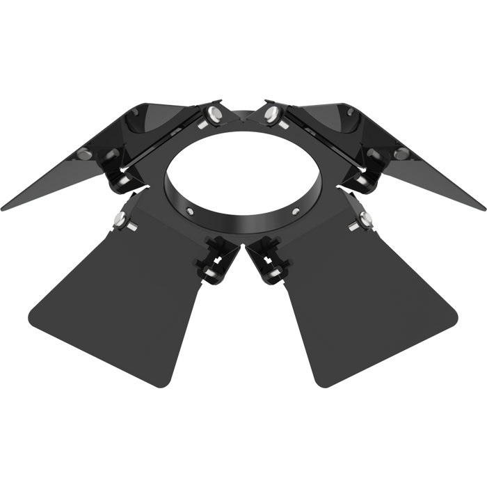 RAB Track22 Track Light Small Black Barn Door (TK22SB-BD)