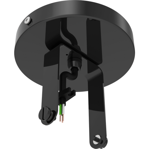 RAB Track22 Track Light Small Black Monopoint Ceiling Mount Kit (TK22SB-CM-KIT)