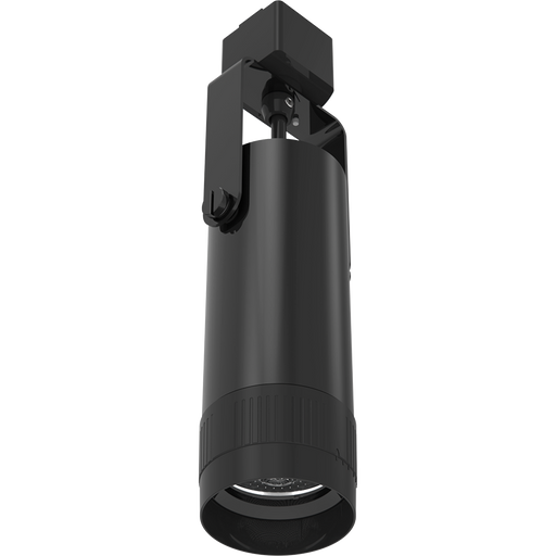 RAB Track22 Track Light Small Wattage/CCT Selectable 8W/6W/4W 2700K/3000K/3500K/4000K/5000K Adjustable Optics 120V Triac Dimming Black (TK22SB)