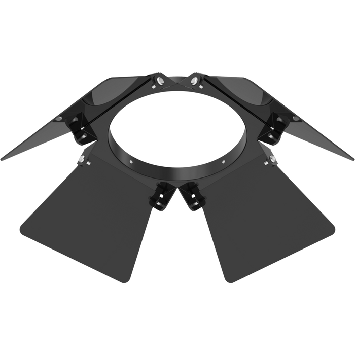 RAB Track22 Track Light Large Black Barn Door (TK22LB-BD)