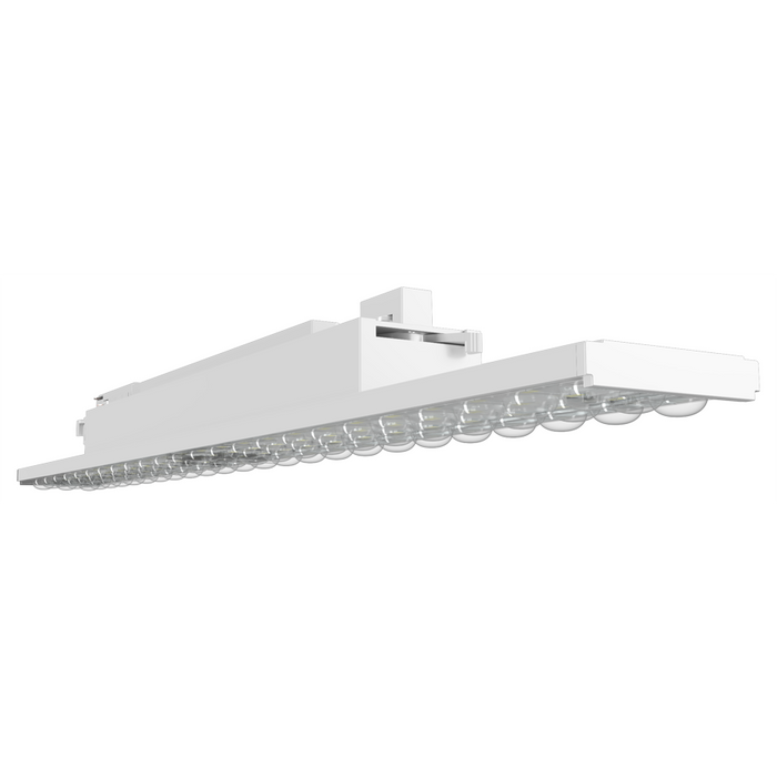 RAB TKBEAM Linear Track Light Wattage/CCT Selectable 30W/22W/15W 2700K/3000K/3500K/4000K/5000K 2 Foot H-Track Mount White 120V (TKBEAM2)