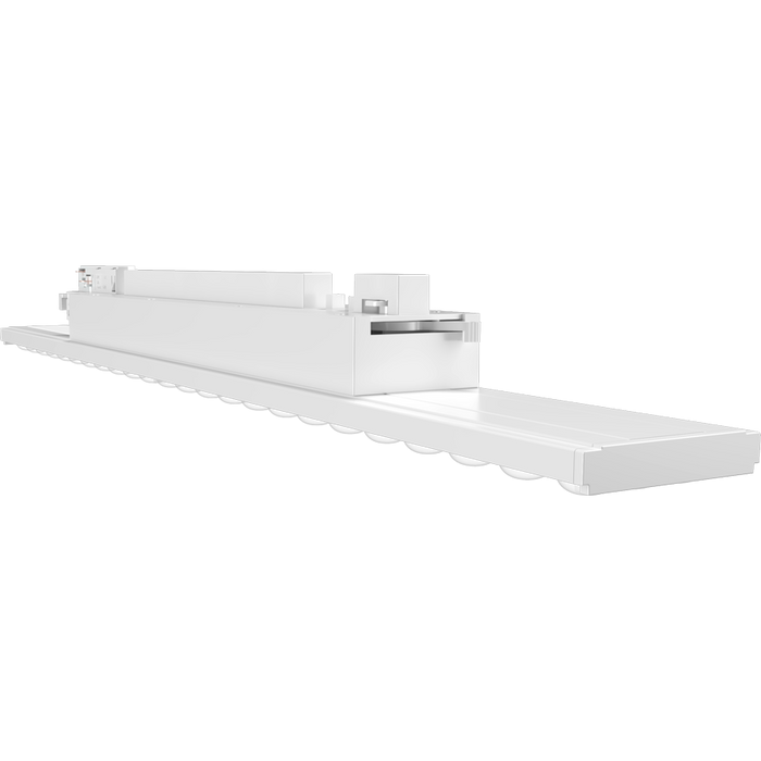 RAB TKBEAM Linear Track Light Wattage/CCT Selectable 30W/22W/15W 2700K/3000K/3500K/4000K/5000K 2 Foot H-Track Mount White 120V (TKBEAM2)