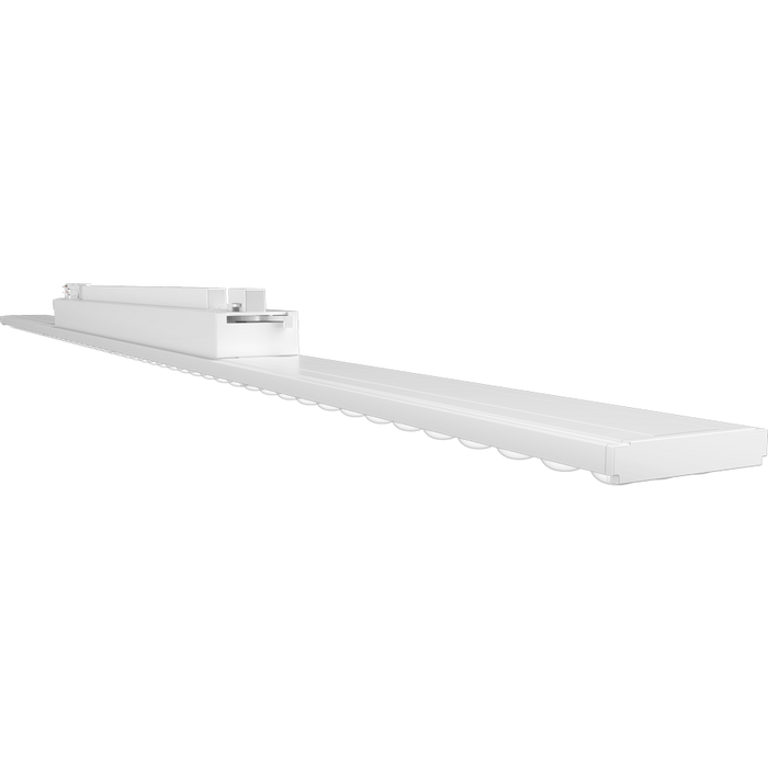 RAB TKBEAM Linear Track Light Wattage/CCT Selectable 60W/50W/40W 2700K/3000K/3500K/4000K/5000K 4 Foot H-Track Mount White 120V (TKBEAM4)