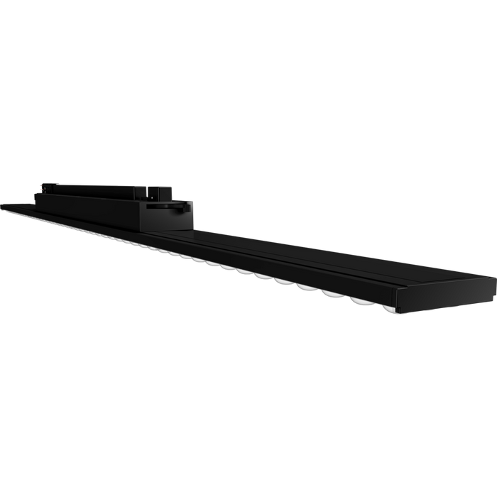 RAB TKBEAM Linear Track Light Wattage/CCT Selectable 60W/50W/40W 2700K/3000K/3500K/4000K/5000K 4 Foot H-Track Mount Black 120V (TKBEAM4B)