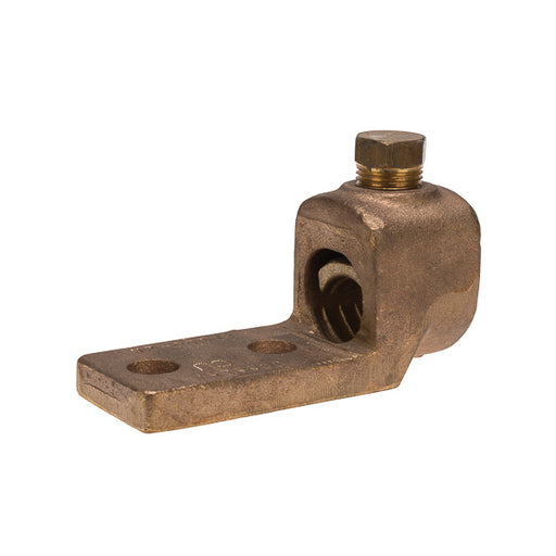 NSI 1000-750 MCM 1 Wire Cast Bronze Terminal Lug With 2-1/2 Inch Mounting Holes (TL1000-L2)
