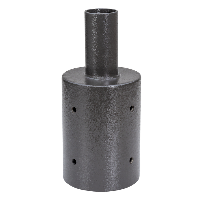 Topaz RND5TA/BZ-96 Tenon Round Pole Adapter Bronze 5 Inch To 2-3/8 Inch Mount (T70904)