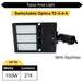 Topaz ARL-150PCS-SWO Area Light Power/CCT Selectable 70W/100W/150W 3000K/4000K/5000K Switchable Optics T2-T3-T4-T5 120-277V 0-10V Dimming Bronze (T74000)