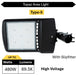 Topaz ARL-480PCS-T5-HV Area Light Power/CCT Selectable 350W/400W/480W 3000K/4000K/5000K Type 5 277-480V 0-10V Dimming Bronze (T73998)