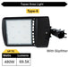 Topaz ARL-480PCS-T5 Area Light Power/CCT Selectable 350W/400W/480W 3000K/4000K/5000K Type 5 120-277V 0-10V Dimming Bronze (T73986)