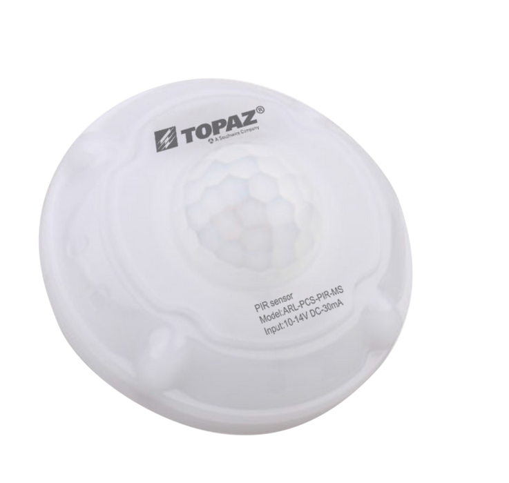 Topaz ARL-PCS-PIR-MS Standalone PIR Motion Sensor For 150W-480W Power/CCT Selectable Area Lights (T74131)