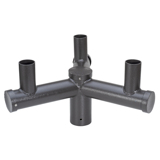 Topaz BH3/120D/BZ-96 Pole Mount 3-Fixture At 120 Degree Spacing Y-Shape Bullhorn Bronze (T70710)