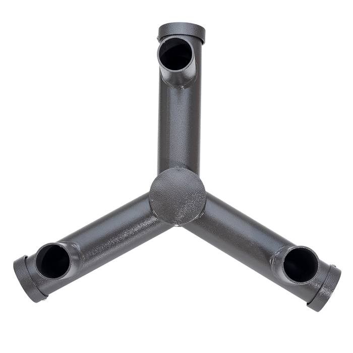 Topaz BH3/120D/BZ-96 Pole Mount 3-Fixture At 120 Degree Spacing Y-Shape Bullhorn Bronze (T70710)