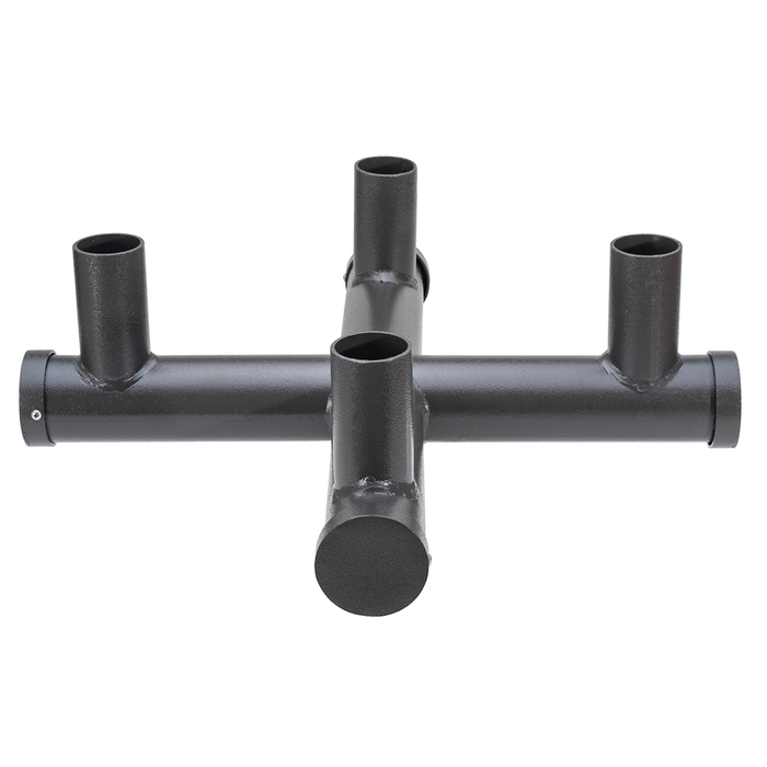 Topaz BH4/90D/BZ-96 Pole Mount 4-Fixture At 90 Degree Spacing Cross-Shape Bullhorn Bronze (T70735)