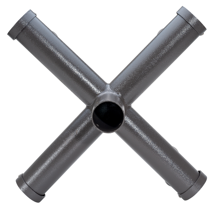 Topaz BH4/90D/BZ-96 Pole Mount 4-Fixture At 90 Degree Spacing Cross-Shape Bullhorn Bronze (T70735)