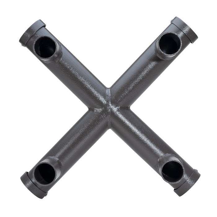 Topaz BH4/90D/BZ-96 Pole Mount 4-Fixture At 90 Degree Spacing Cross-Shape Bullhorn Bronze (T70735)