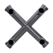 Topaz BH4/90D/BZ-96 Pole Mount 4-Fixture At 90 Degree Spacing Cross-Shape Bullhorn Bronze (T70735)