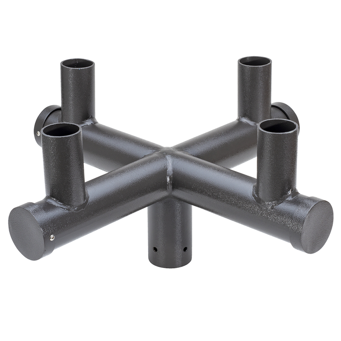 Topaz BH4/90D/BZ-96 Pole Mount 4-Fixture At 90 Degree Spacing Cross-Shape Bullhorn Bronze (T70735)
