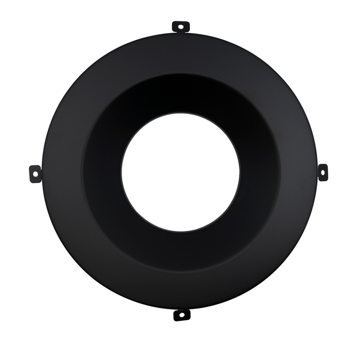 Topaz CDL10-TRIM-MB-S 10 Inch Matte Black Smooth Trim For CDL Integrated Driver Downlight (T76934)