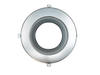 Topaz CDL10-TRIM-MS-S 10 Inch Matte Silver Smooth Trim For CDL Integrated Driver Downlight (T76937)