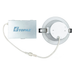 Topaz CDL4S-RM-12WPCS-U Commercial LED Canless Downlight 4 Inch Power/CCT Selectable 6W/9W/12W 2700K/3000K/3500K/4000K/5000K 120-277V Dimmable Remote Driver (T75869)