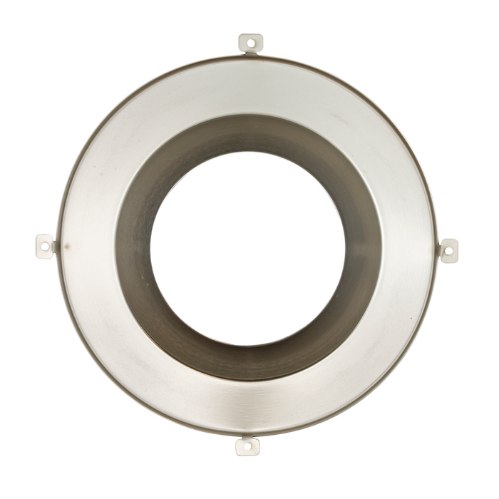 Topaz CDL6-TRIM-BN-S 6 Inch Brushed Nickel Smooth Trim For CDL Integrated Driver Downlight (T76927)