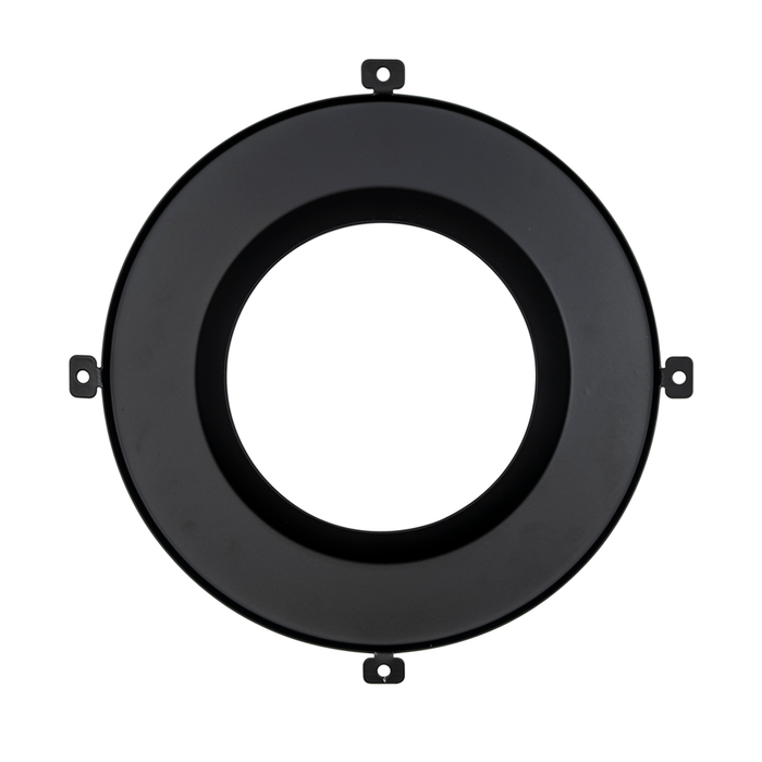 Topaz CDL6-TRIM-MB-S 6 Inch Matte Black Smooth Trim For CDL Integrated Driver Downlight (T76926)