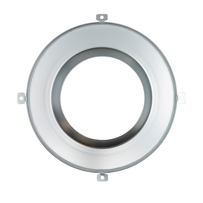 Topaz CDL6-TRIM-MS-S 6 Inch Matte Silver Smooth Trim For CDL Integrated Driver Downlight (T76929)