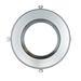 Topaz CDL6-TRIM-MS-S 6 Inch Matte Silver Smooth Trim For CDL Integrated Driver Downlight (T76929)