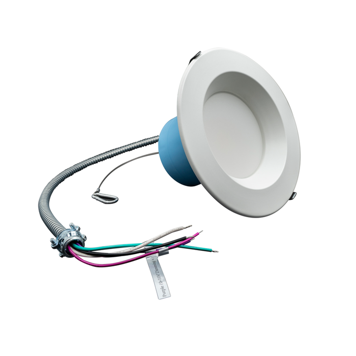 Topaz CDL6S-16WPCS-U Commercial LED Canless Downlight 6 Inch Power/CCT Selectable 8W/12W/16W 2700K/3000K/3500K/4000K/5000K 120-277V Dimmable Integrated Driver (T75866)