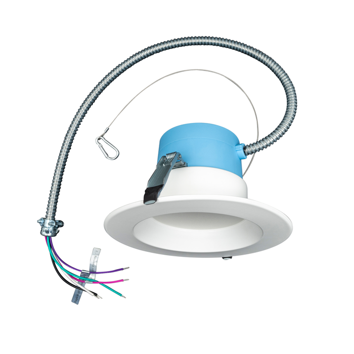 Topaz CDL6S-16WPCS-U Commercial LED Canless Downlight 6 Inch Power/CCT Selectable 8W/12W/16W 2700K/3000K/3500K/4000K/5000K 120-277V Dimmable Integrated Driver (T75866)