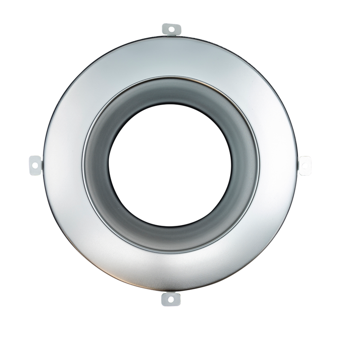 Topaz CDL8-TRIM-MS-S 8 Inch Matte Silver Smooth Trim For CDL Integrated Driver Downlight (T76933)