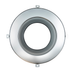 Topaz CDL8-TRIM-MS-S 8 Inch Matte Silver Smooth Trim For CDL Integrated Driver Downlight (T76933)