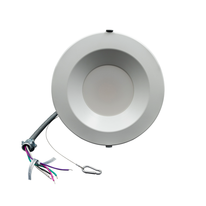 Topaz CDL8S-26WPCS-U Commercial LED Canless Downlight 8 Inch Power/CCT Selectable 15W/20W/26W 2700K/3000K/3500K/4000K/5000K 120-277V Dimmable Integrated Driver (T75867)