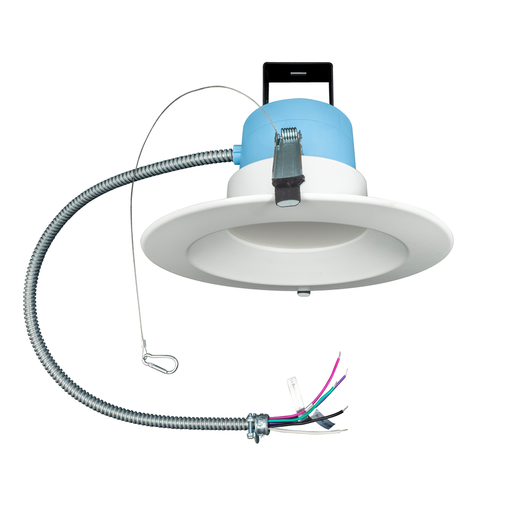 Topaz CDL8S-26WPCS-U Commercial LED Canless Downlight 8 Inch Power/CCT Selectable 15W/20W/26W 2700K/3000K/3500K/4000K/5000K 120-277V Dimmable Integrated Driver (T75867)