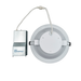 Topaz CDL8S-RM-30WPCS-U Commercial LED Canless Downlight 8 Inch Power/CCT Selectable 16W/22W/30W 2700K/3000K/3500K/4000K/5000K 120-277V Dimmable Remote Driver (T75871)