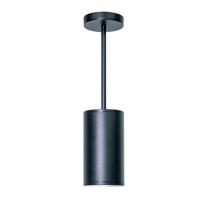 Topaz CLSP-20PCS-BK LED Pendant Or Surface Cylinder 4 Inch Power/CCT Selectable 12W/16W/20W 2700K/3000K/3500K/4000K/5000K 120-277V 90 CRI Black (TX4021)