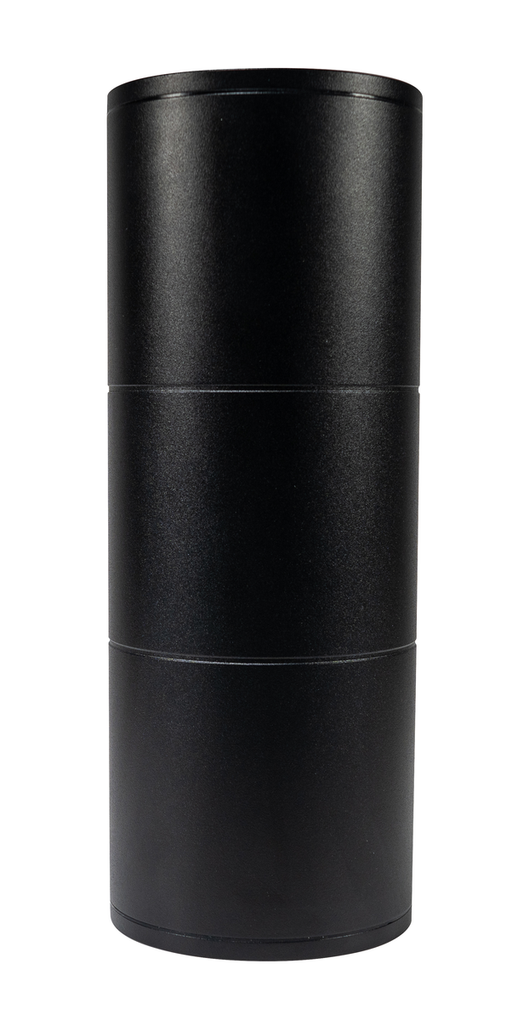 Topaz CLW-20PCS-BK LED Wall Mount Cylinder Up-Down Power/CCT Selectable 12W/16W/20W 2700K/3000K/3500K/4000K/5000K 120-277V 90 CRI Dimmable (TX4022)
