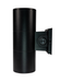 Topaz CLW-20PCS-BK LED Wall Mount Cylinder Up-Down Power/CCT Selectable 12W/16W/20W 2700K/3000K/3500K/4000K/5000K 120-277V 90 CRI Dimmable (TX4022)