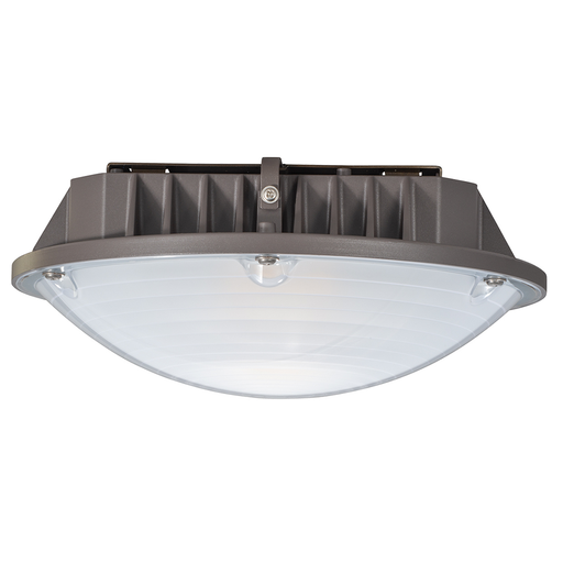 Topaz CPR-60WPCTS-BZ Canopy Power/CCT Selectable 30W/40W/60W 3000K/4000K/5000K 4388Lm/5741Lm/8329Lm 120-277V 90 Degree Beam Angle Bronze (T72768)