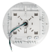 Topaz CPR-60WPCTS-WH Canopy Power/CCT Selectable 30W/40W/60W 3000K/4000K/5000K 4388Lm/5741Lm/8329Lm 120-277V 90 Degree Beam Angle White (T72769)
