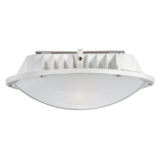 Topaz CPR-60WPCTS-WH Canopy Power/CCT Selectable 30W/40W/60W 3000K/4000K/5000K 4388Lm/5741Lm/8329Lm 120-277V 90 Degree Beam Angle White (T72769)