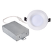 Topaz DLD3B-7CS 3 Inch Slim Deep Baffle Regress Downlight 7W CCT Selectable 2700K/3000K/3500K/4000K/5000K 500Lm 120V 90 CRI 105 Degree Beam Angle White (T73769)