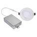 Topaz DLD3S-7CS 3 Inch Slim Deep Smooth Regress Downlight 7W CCT Selectable 2700K/3000K/3500K/4000K/5000K 500Lm 120V 90 CRI 105 Degree Beam Angle White (T73706)