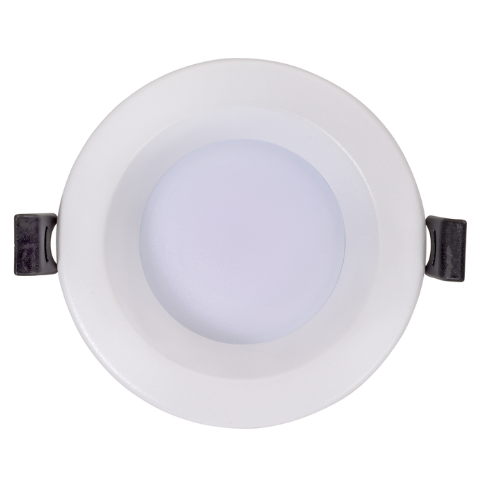 Topaz DLD3S-7CS 3 Inch Slim Deep Smooth Regress Downlight 7W CCT Selectable 2700K/3000K/3500K/4000K/5000K 500Lm 120V 90 CRI 105 Degree Beam Angle White (T73706)